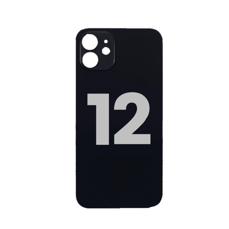 iPhone 12 Back Glass [Black]